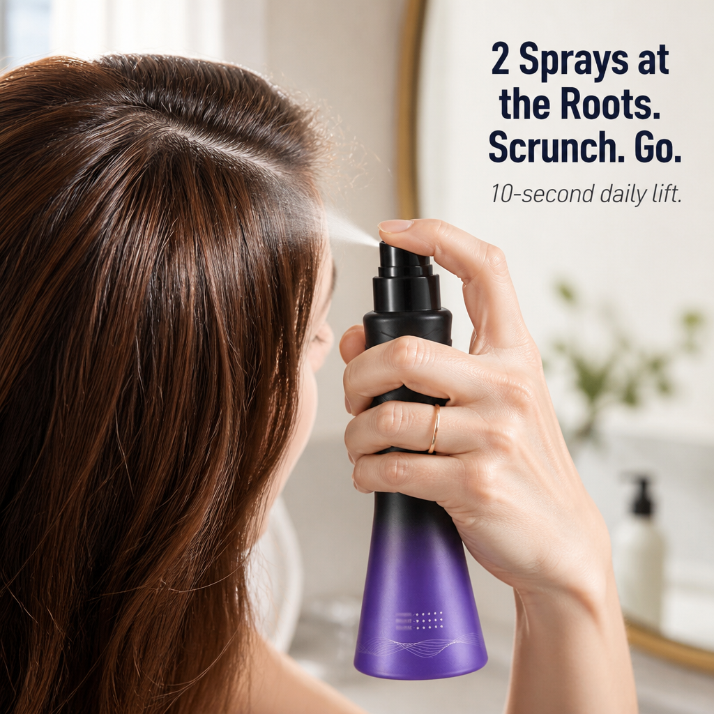 Volaire™ — Spritz Volume Into Flat, Day-Two Hair Minus the Sticky Crunch