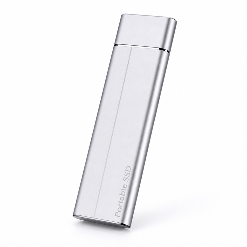 Aluminum High-Speed USB-C Portable SSD (Up to 30TB)
