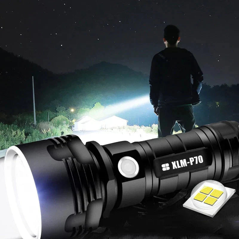 Powerful Flashlight 3000-5000 Lumens with Included Battery