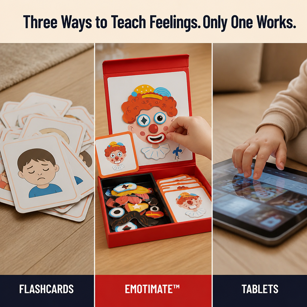EmotiMate™ — Create Magnetic Expressions That Help Kids Learn Big Emotions Without Screens