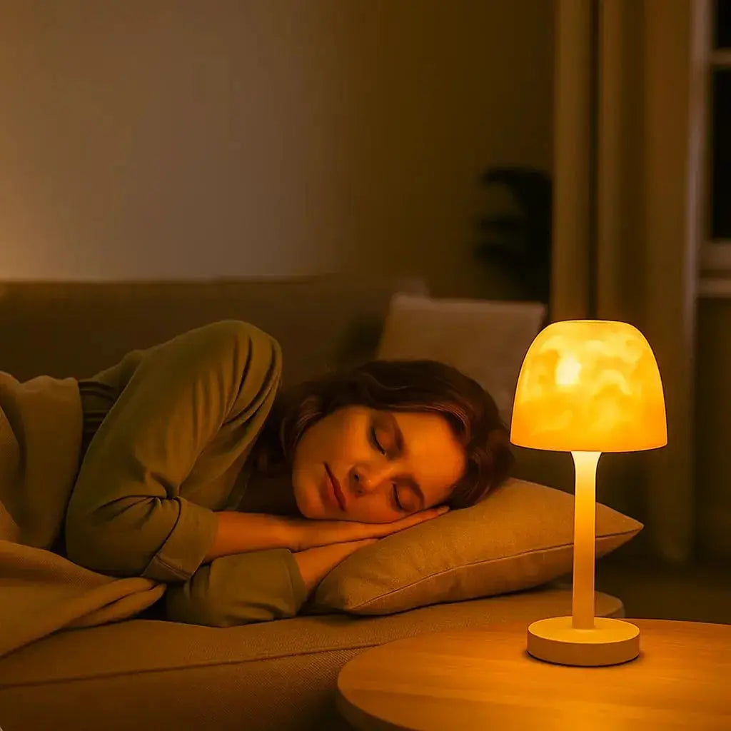 Touch-Controlled LED Desk Lamp with RGB Color Changing Features