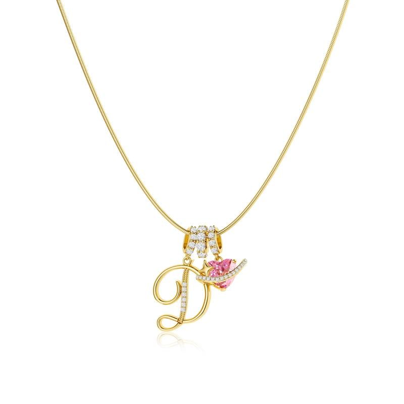 LuminaCharm™ 3-Layer Initial Pendant Necklace — Carry Your Unique Story with Effortless Glam and Confidence