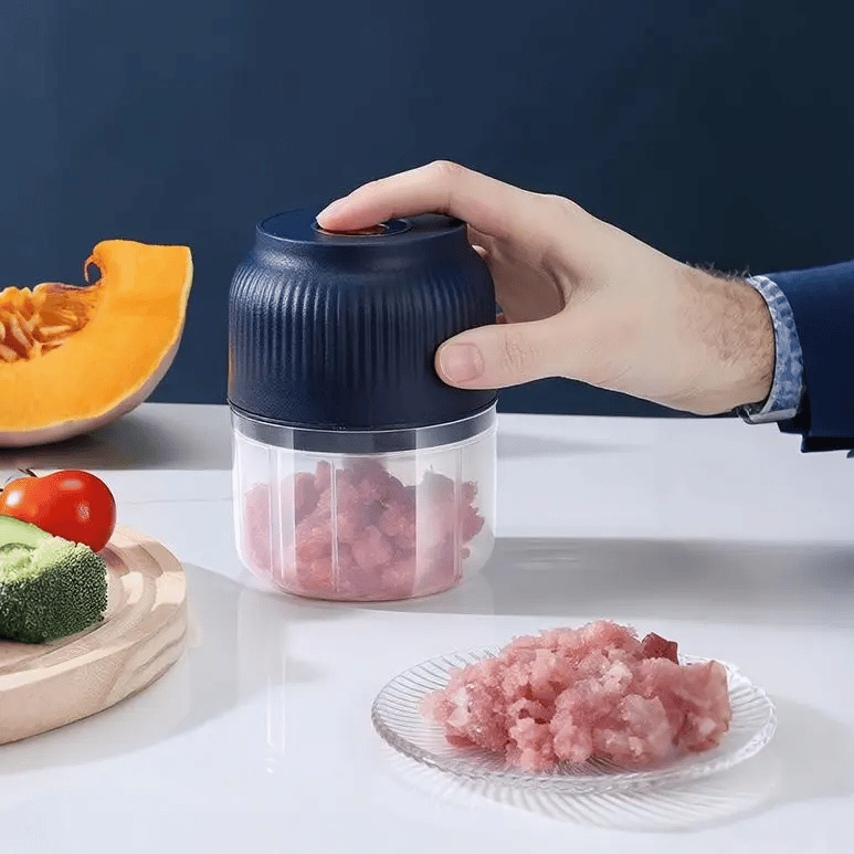 Compact Electric Food Chopper – Easy Meal Preparation Device