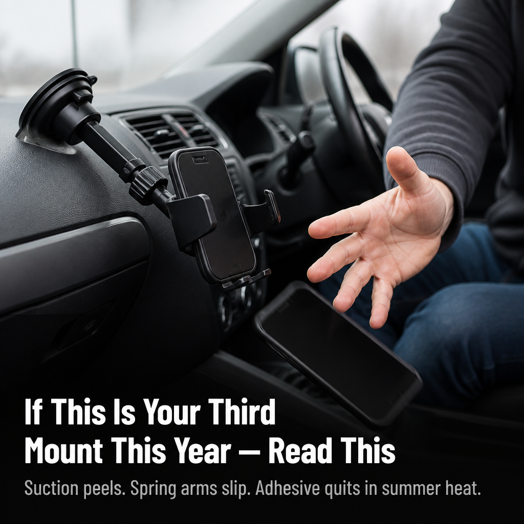 VeloGrip™ — Secure Your Phone Through Every Jolt, Brake & Backroad