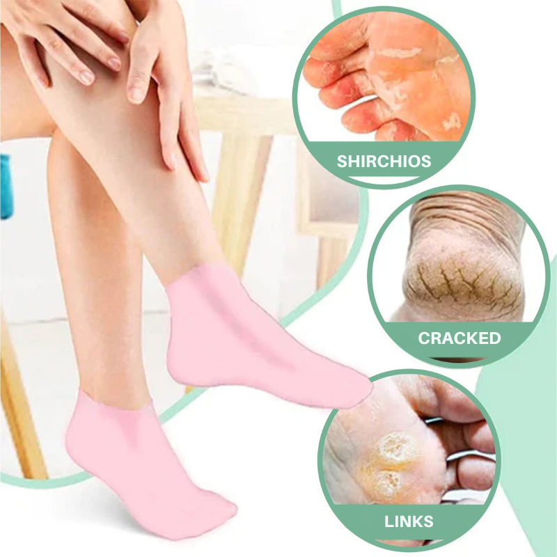 VeluxeSilk™ Silicone Socks — Unlock All-Day Softness and End Foot Pain for Good