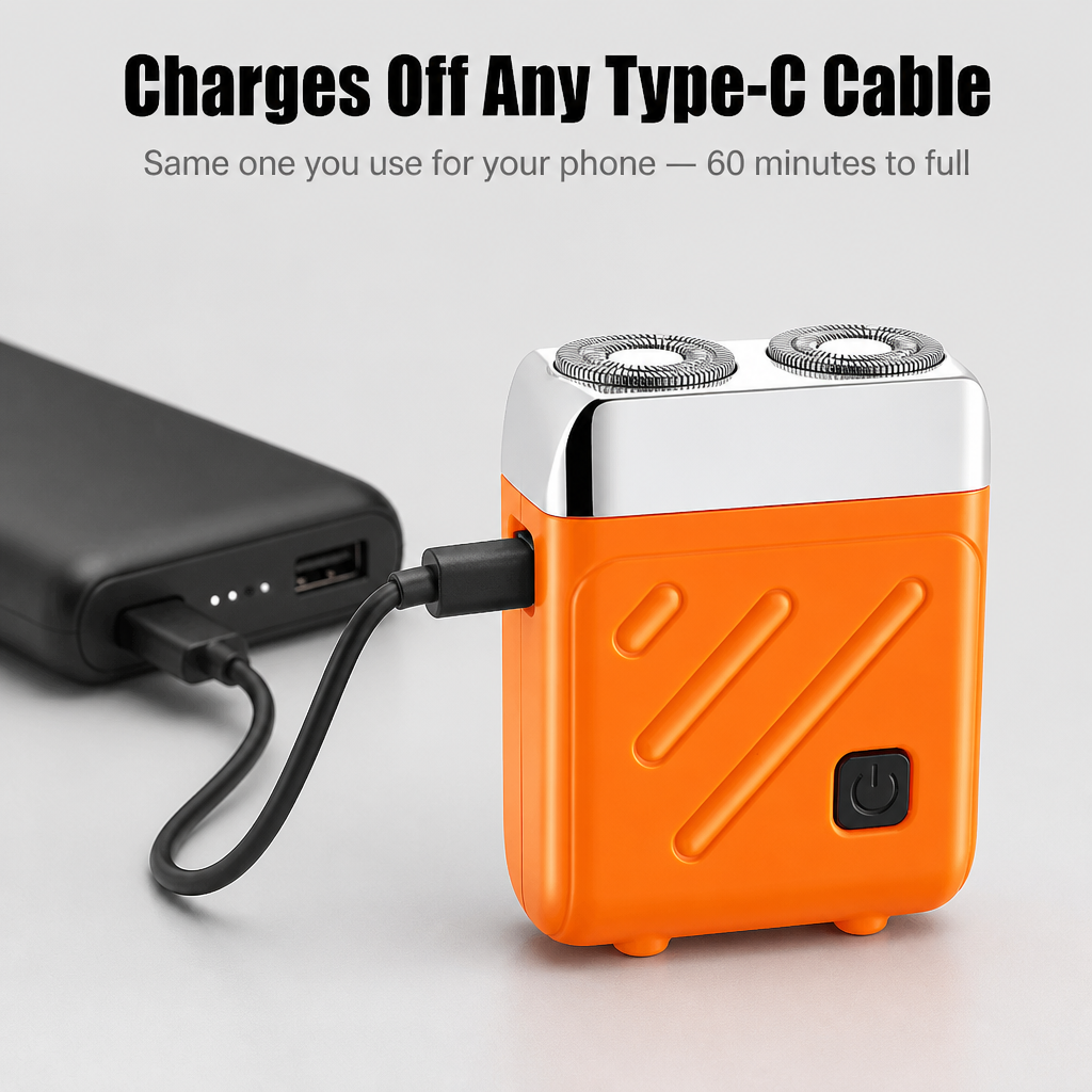 TitanEdge™ — Carry a Backup Shaver That Rescues You From the 5 O'Clock Shadow