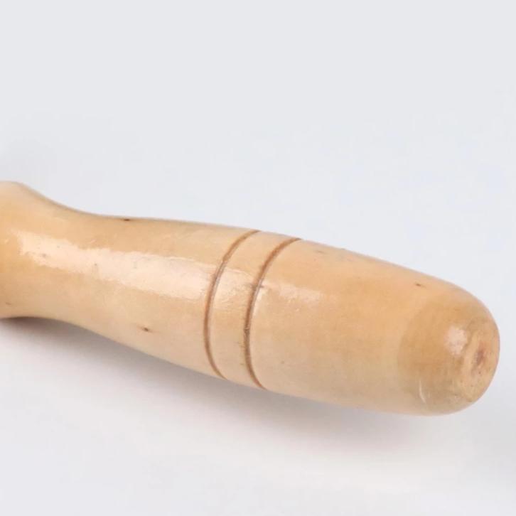 Wooden Fabric Shaver with Copper Blade