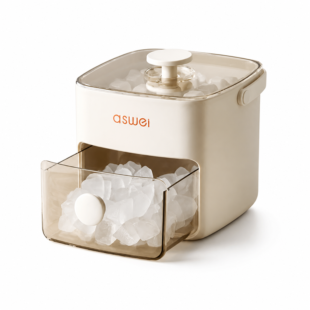 Fast & Quiet Compact Ice Maker (2.1-Qt Tank)