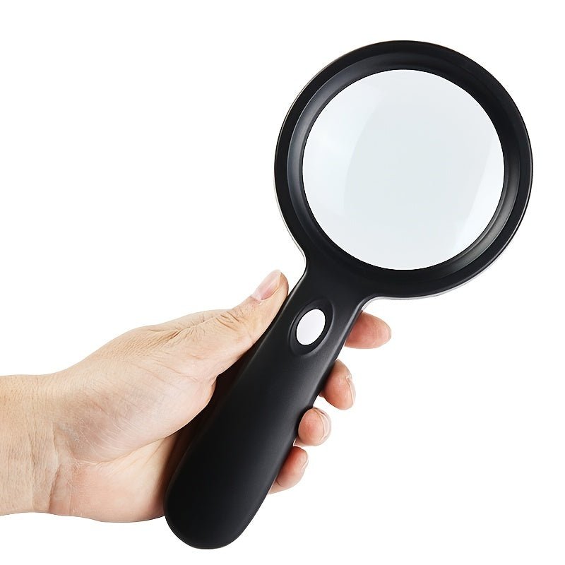 10x Magnifying LED Hand Lens – Comfortable Grip Design