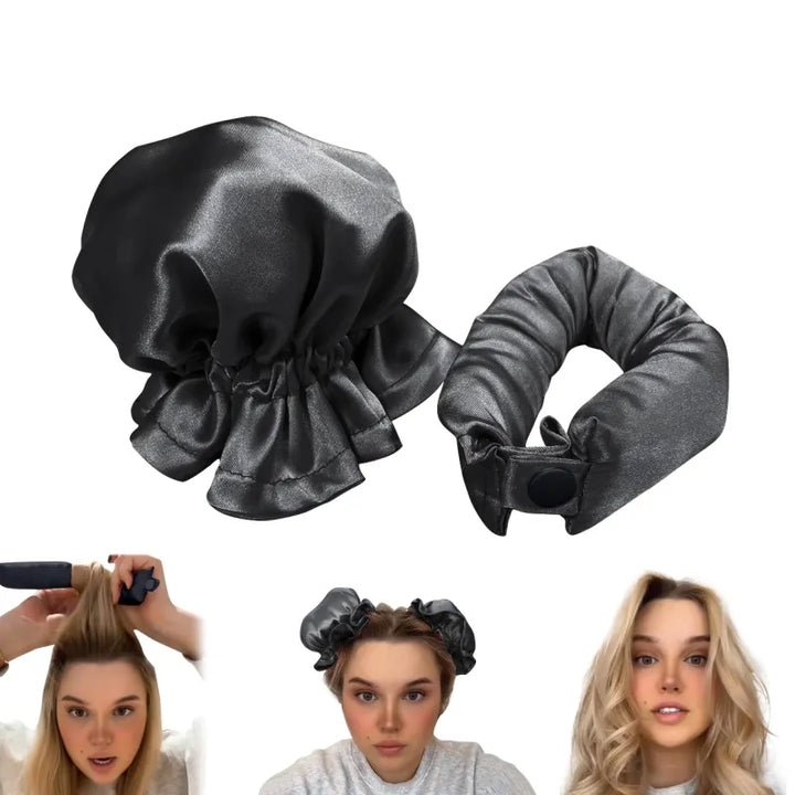 Silk Fabric Curling Rollers for Heatless Overnight Curls