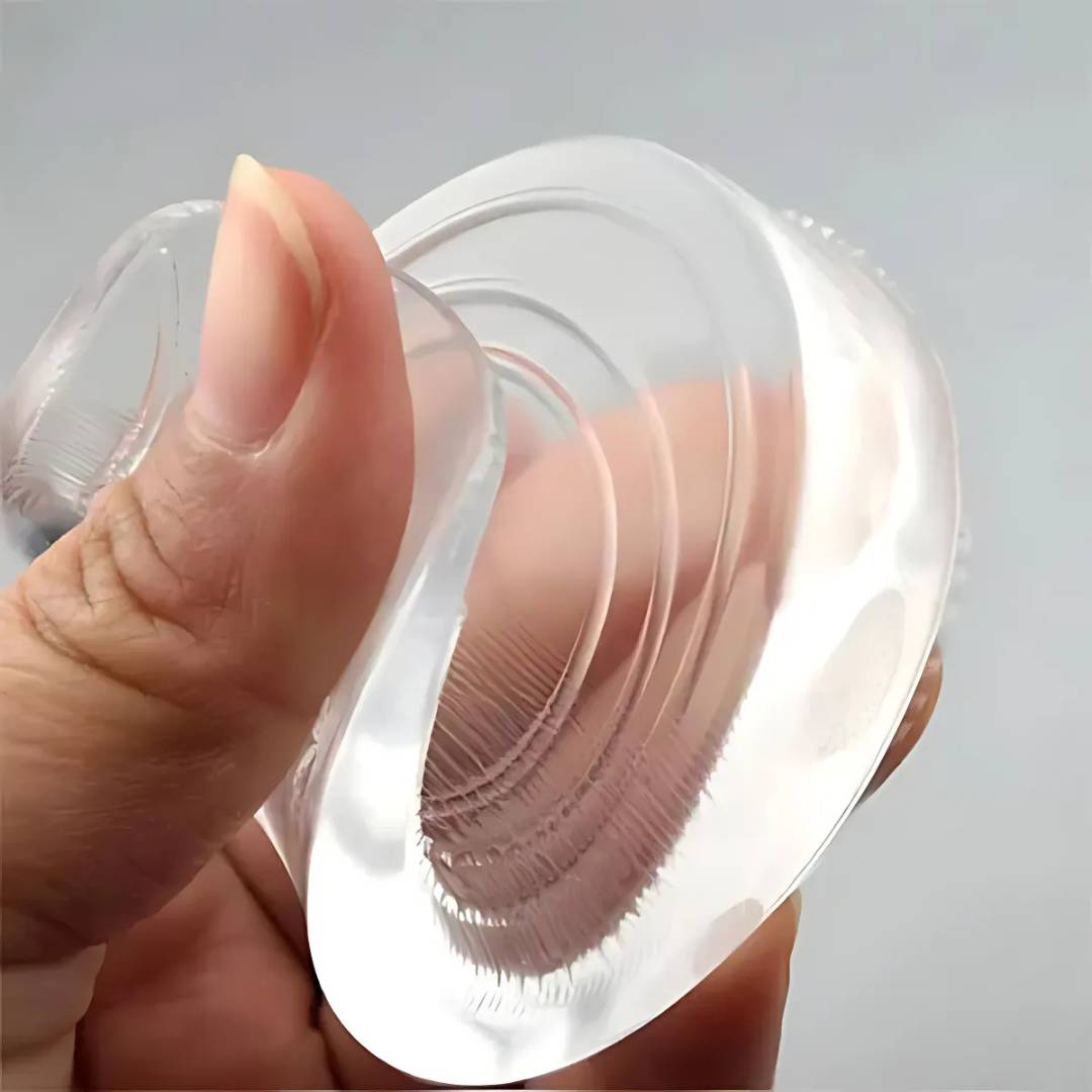 Height Increasing Insoles and Silicone Gel Heel Cushions for Plantar Fasciitis