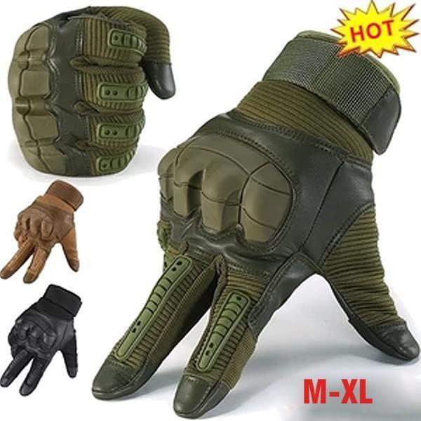 Knuckle-Protected Tactical Gloves for Enhanced Grip and Durability
