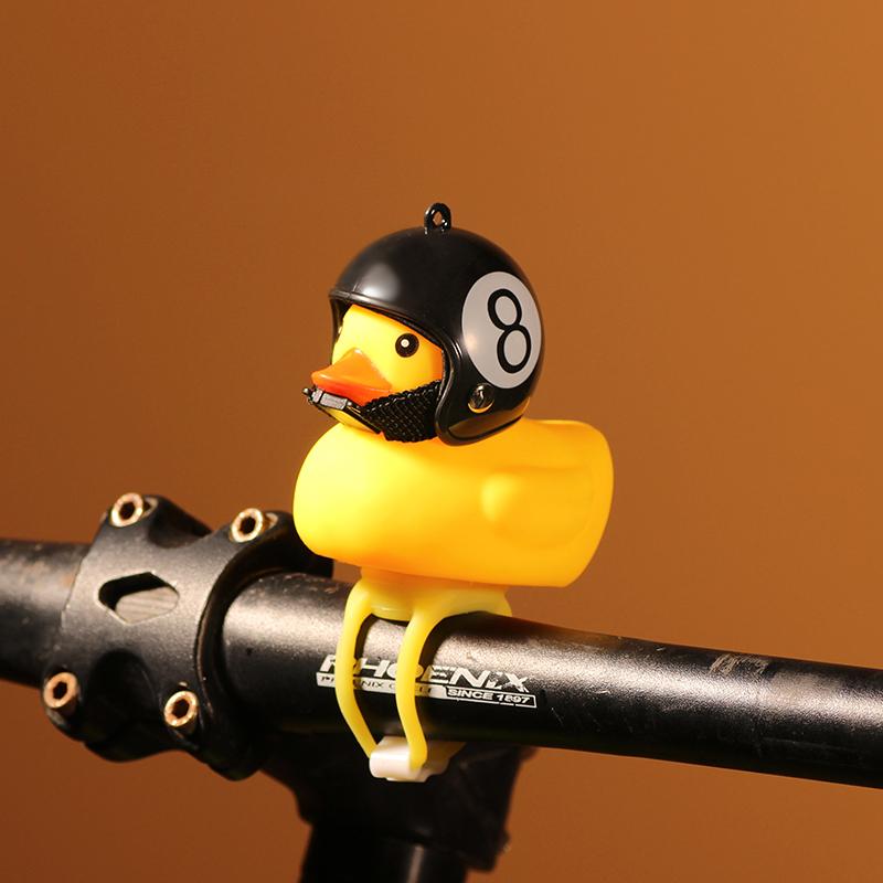 Bicycle Bell with LED Light and Horn - Duck Design