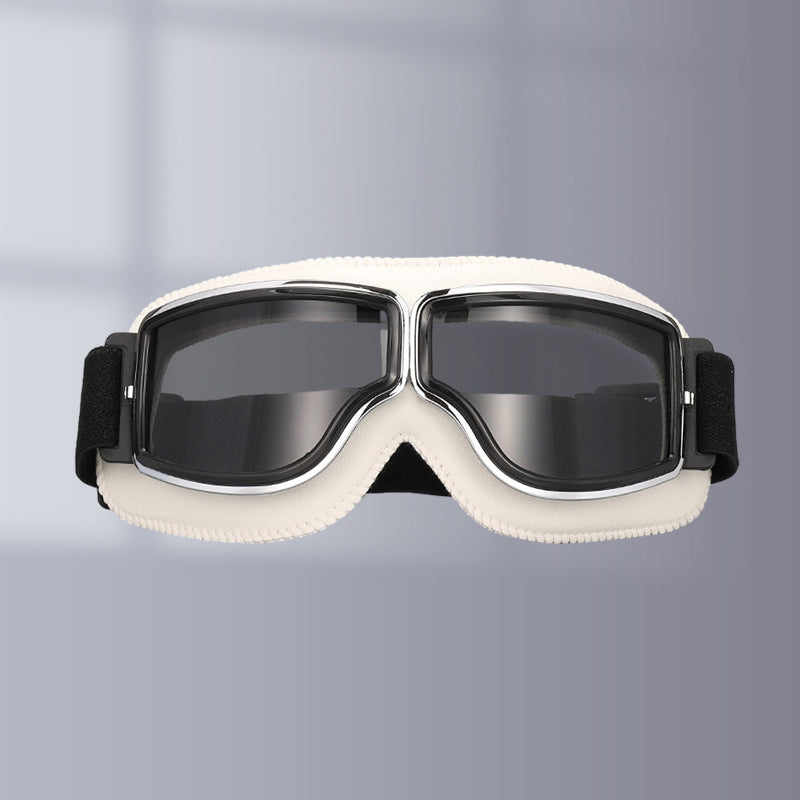 Adjustable Strap Vintage Style Motorcycle Goggles