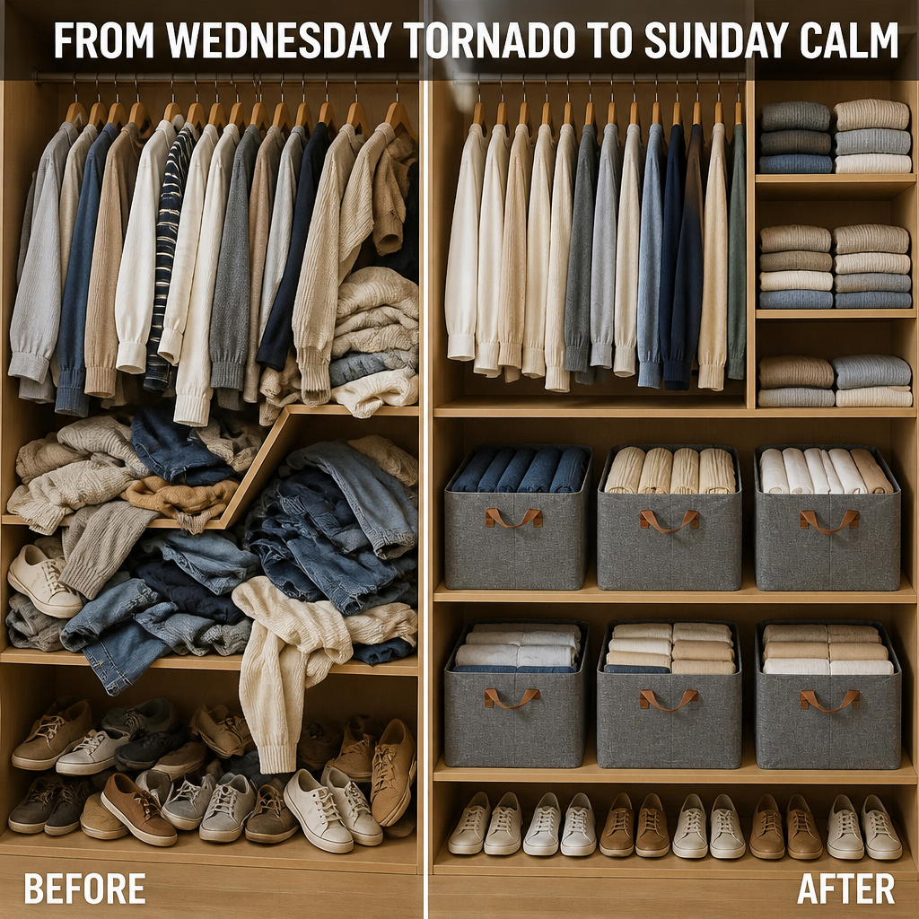 StackStance™ — Turn Closet Chaos into Calm Confidence Every Day