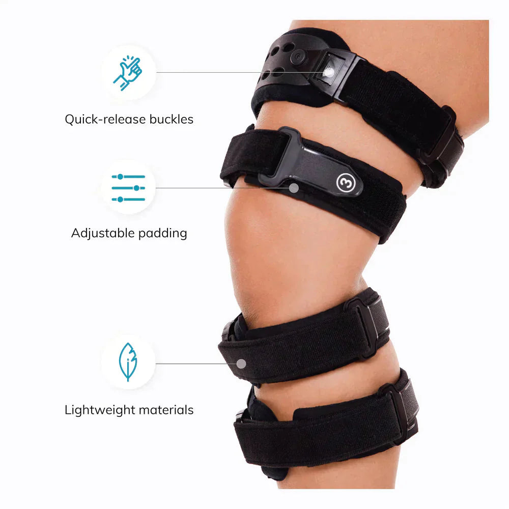 Adjustable Knee Support for Osteoarthritis – Symmetrical Pain Relief