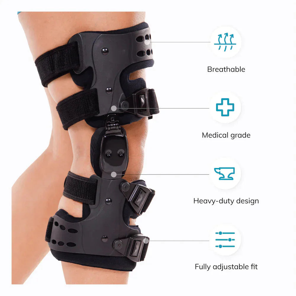 Adjustable Knee Support for Osteoarthritis – Symmetrical Pain Relief