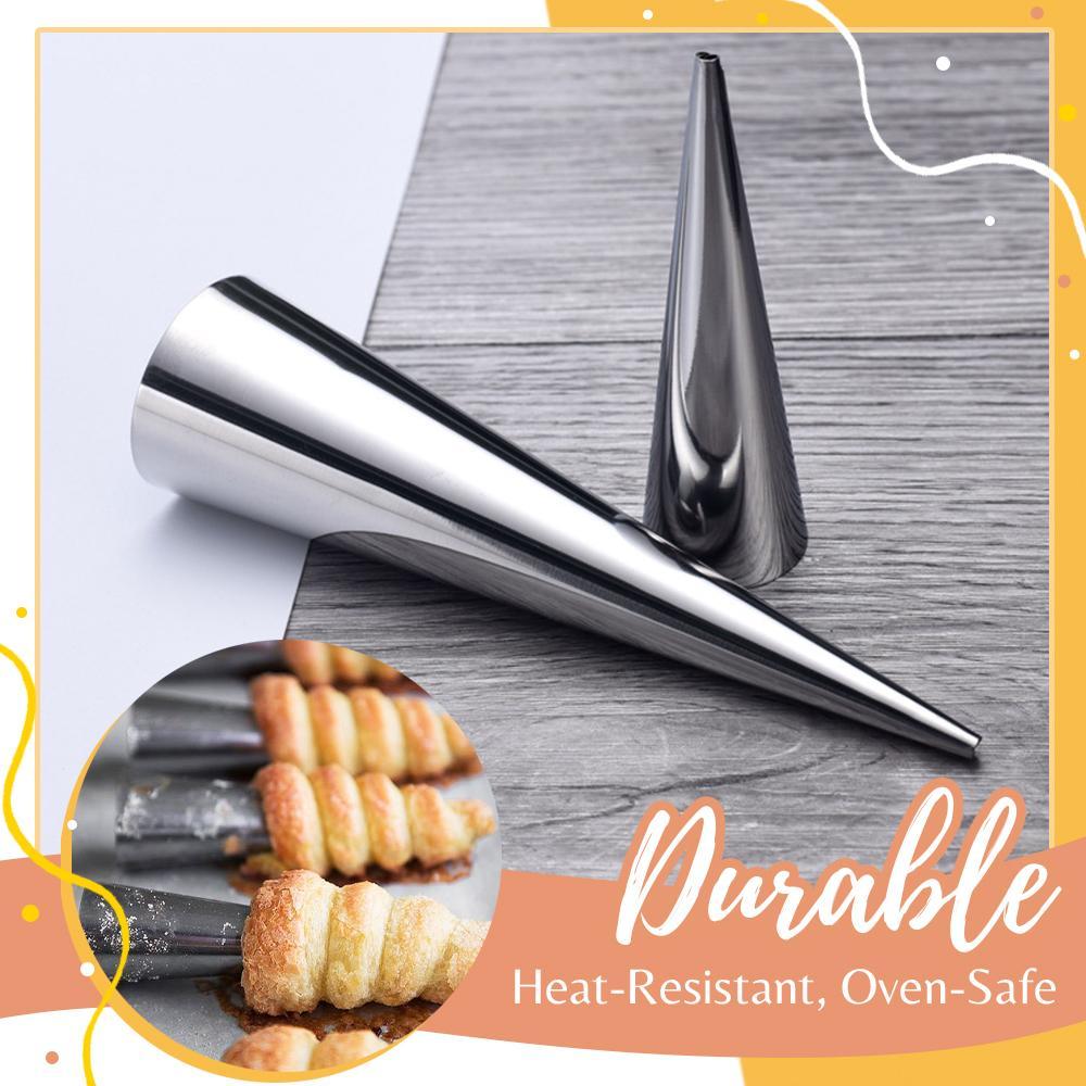 Set of 5 Croissant Shapers in Stainless Steel – Includes 2 Sizes