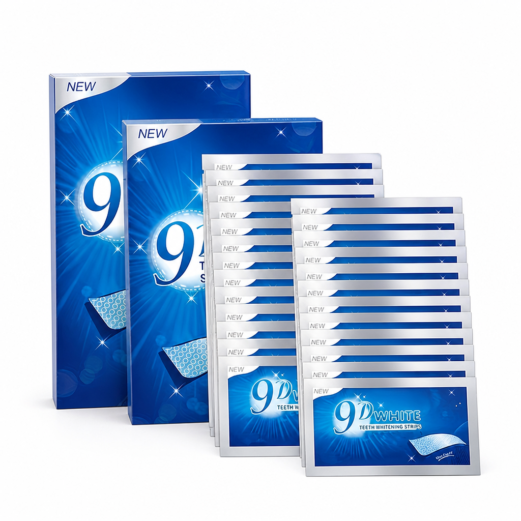 9D Contour Paraben-Free Teeth Whitening Strips (56 Pcs)