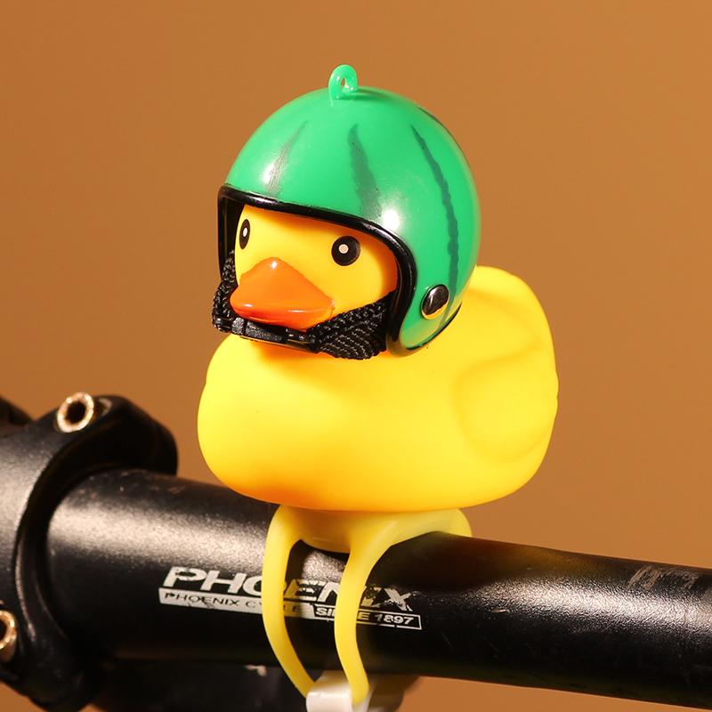 Bicycle Bell with LED Light and Horn - Duck Design