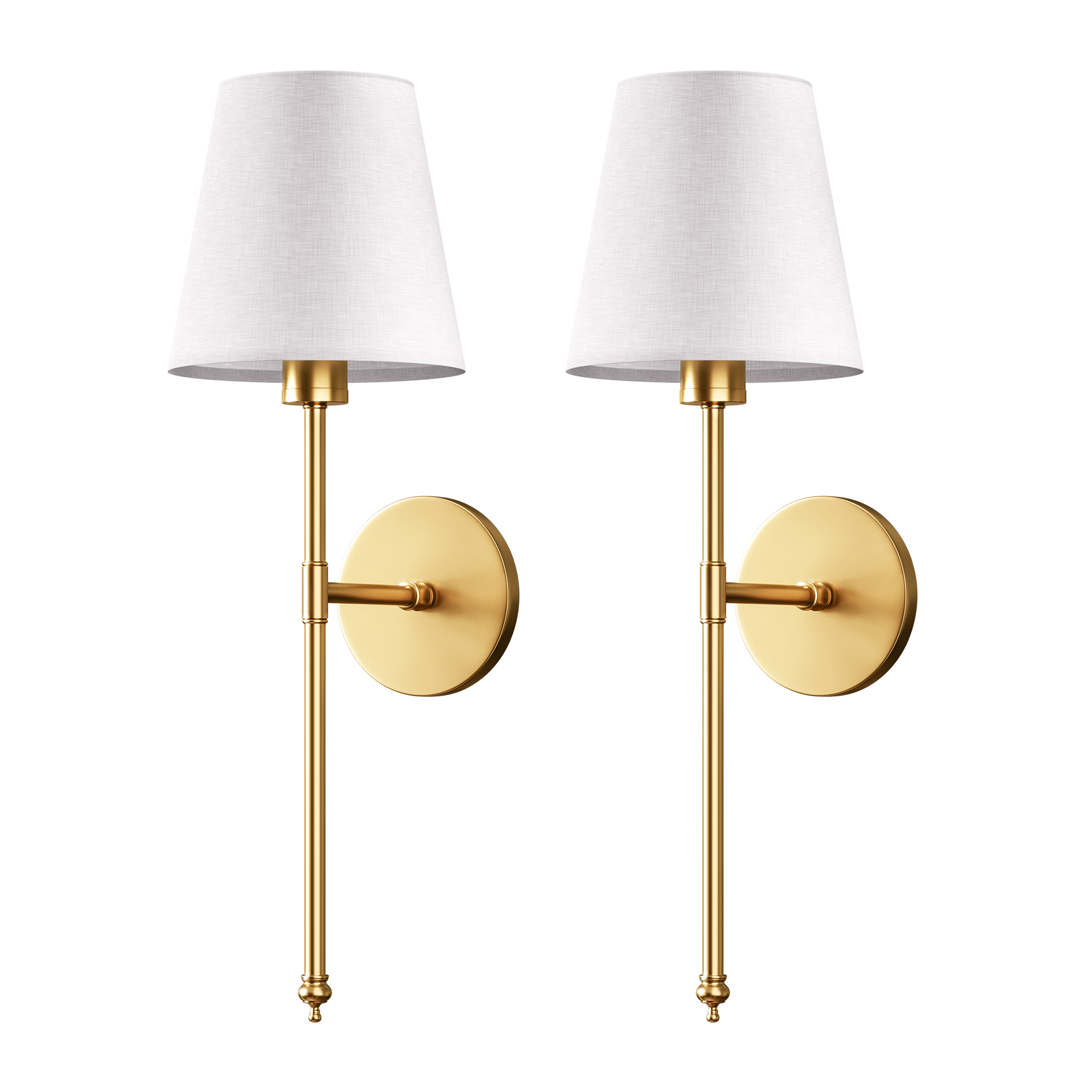 Remote-Controlled Wall Lamp – Battery Operated, Drill-Free Installation
