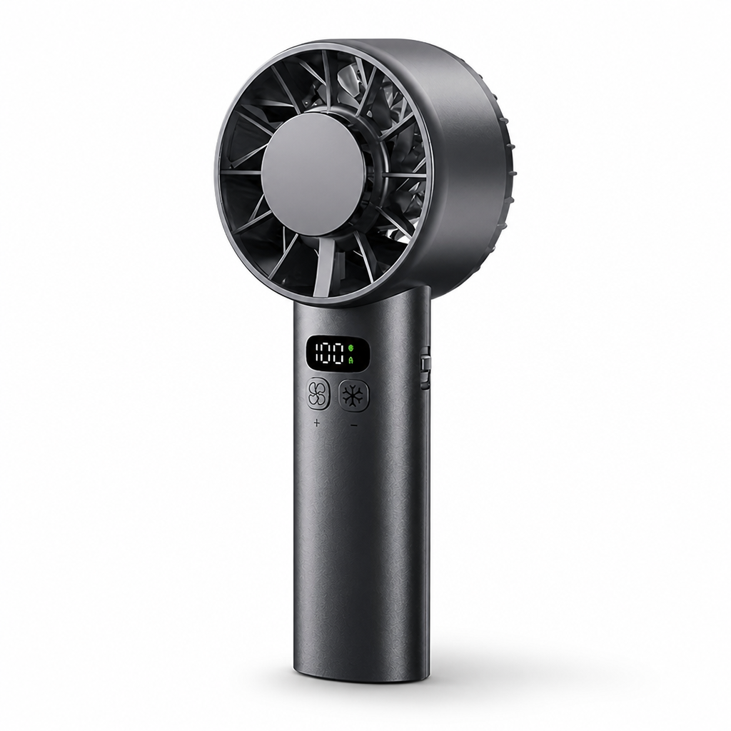 5200mAh Rechargeable 3-In-1 Mist Handheld Fan