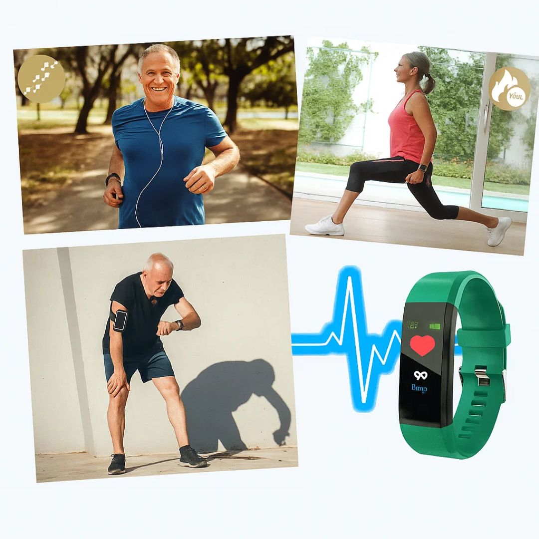 Wristband for Seniors with Fall Detection – Fitness Tracker
