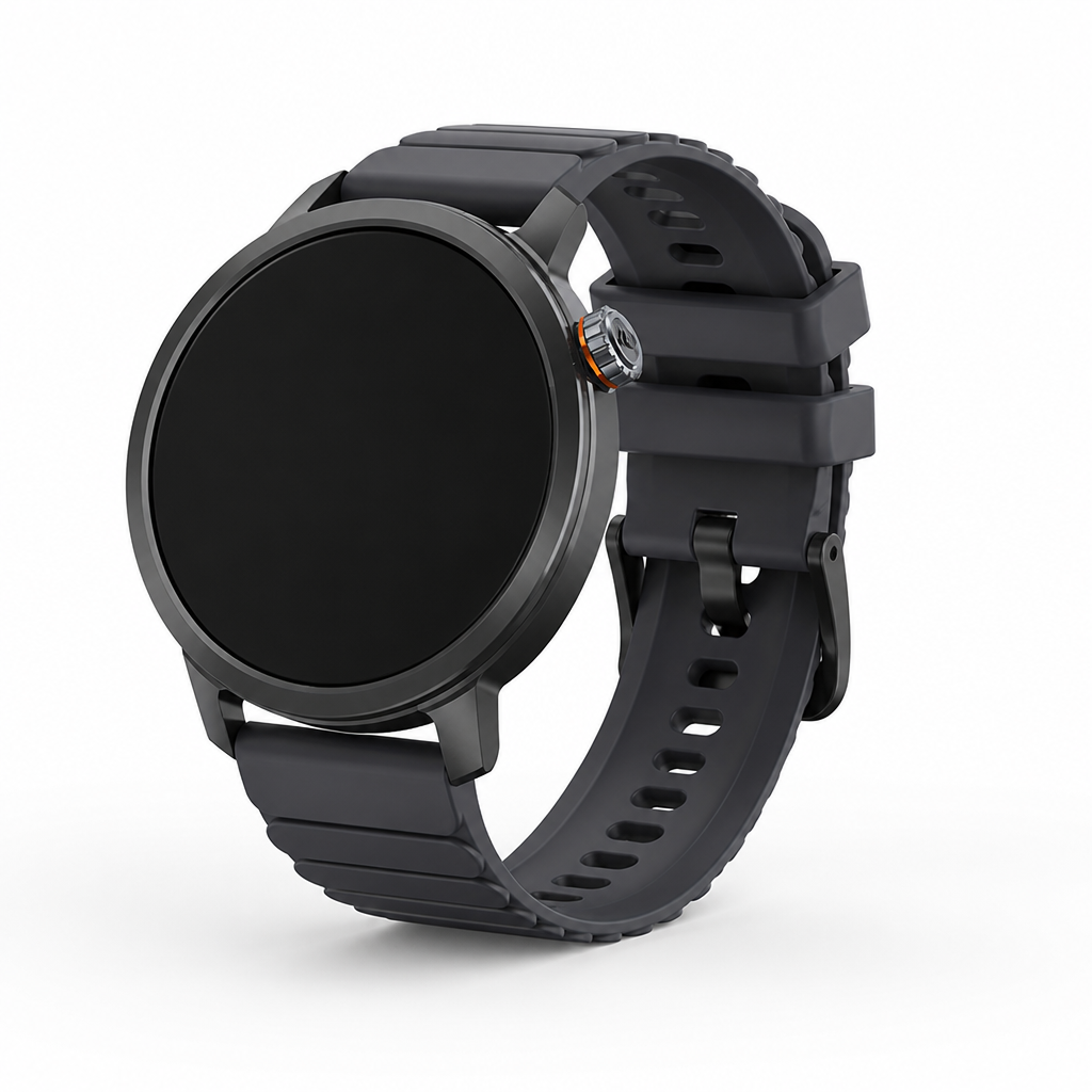 AMOLED Always-On & Long Battery Life Fitness Smartwatch