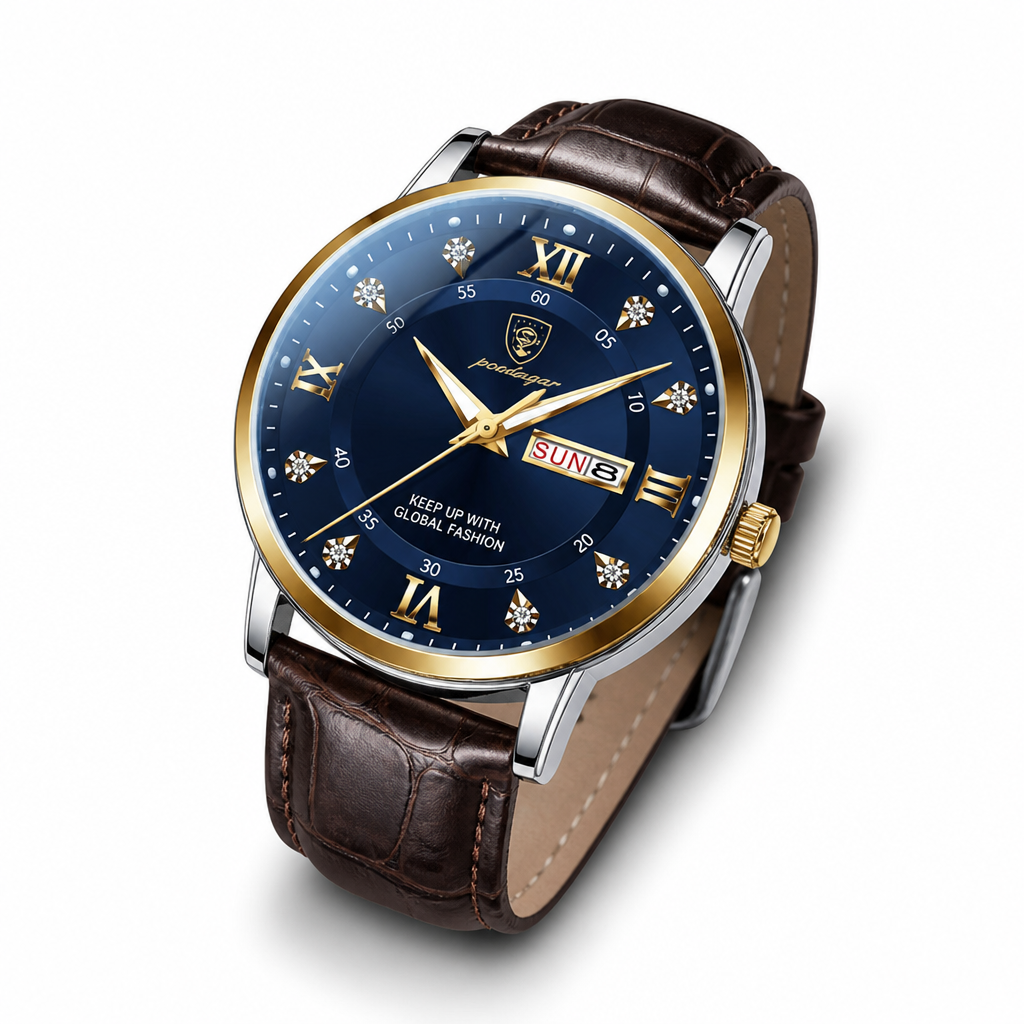 Waterproof Luminous Stainless Steel Men's Watch