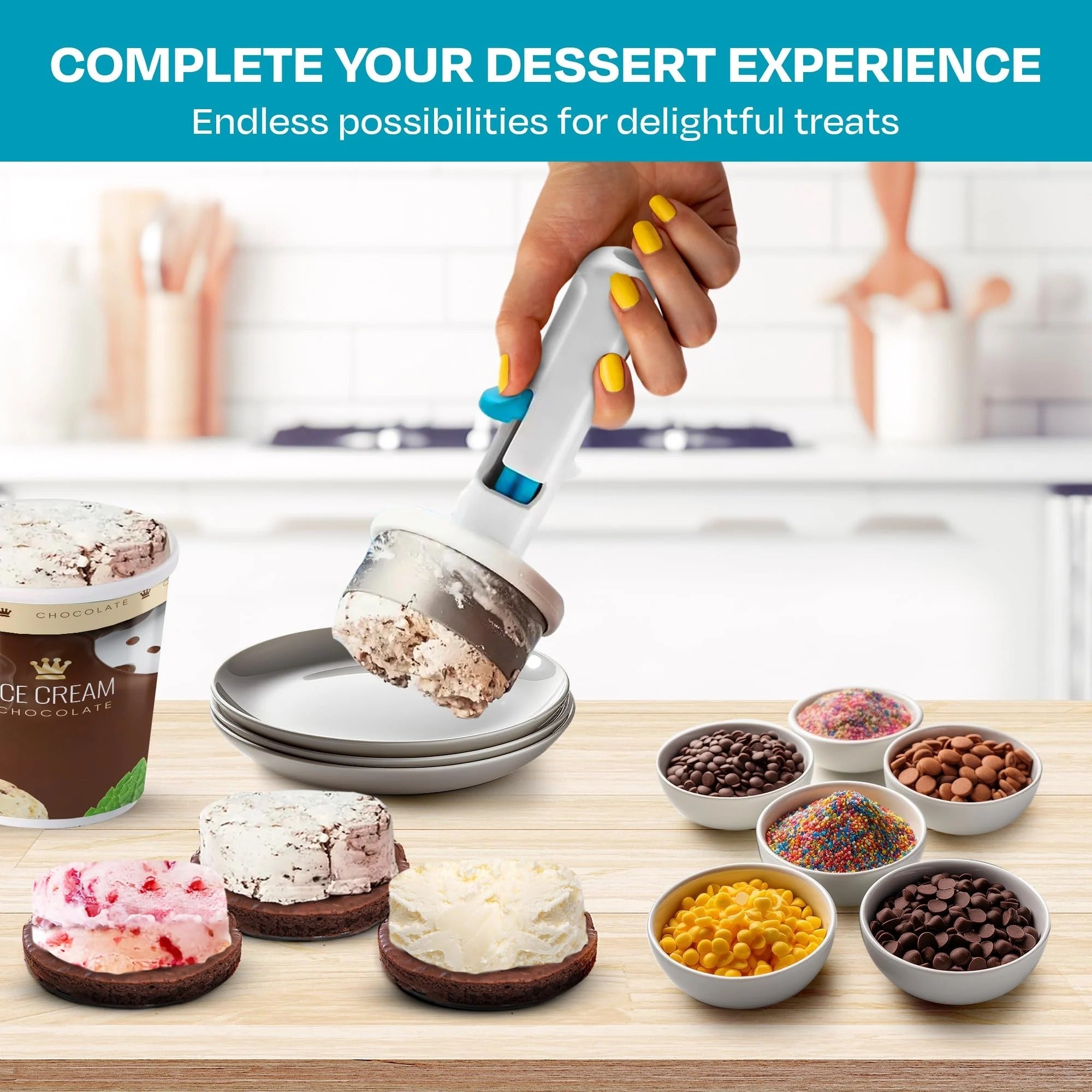 RamoraChill™ — Create Perfect Ice Cream Sandwiches Instantly and Impress Every Time