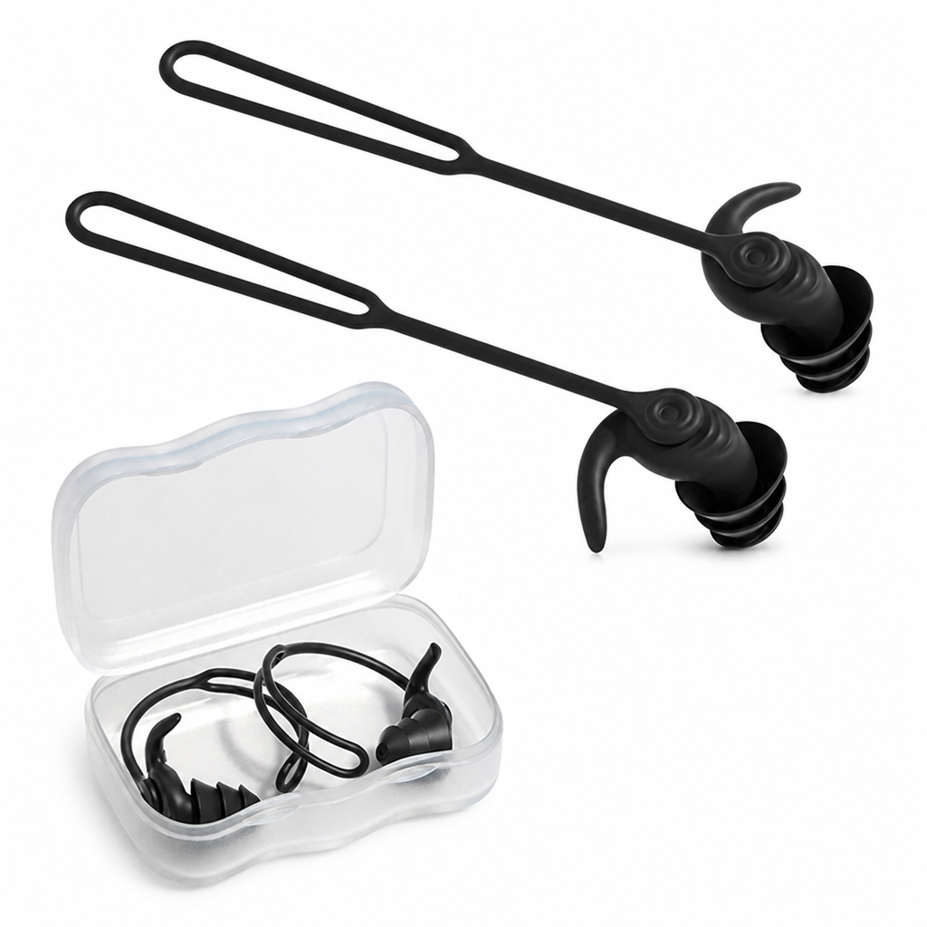 Waterproof Noise-Reducing Silicone Swimming Ear Plugs