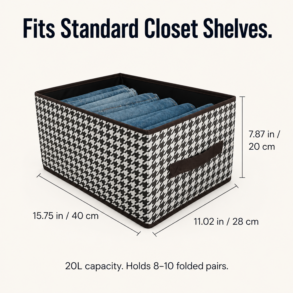 ClothoEase™ — Find Every Pair of Jeans Without Rummaging Through Stacks