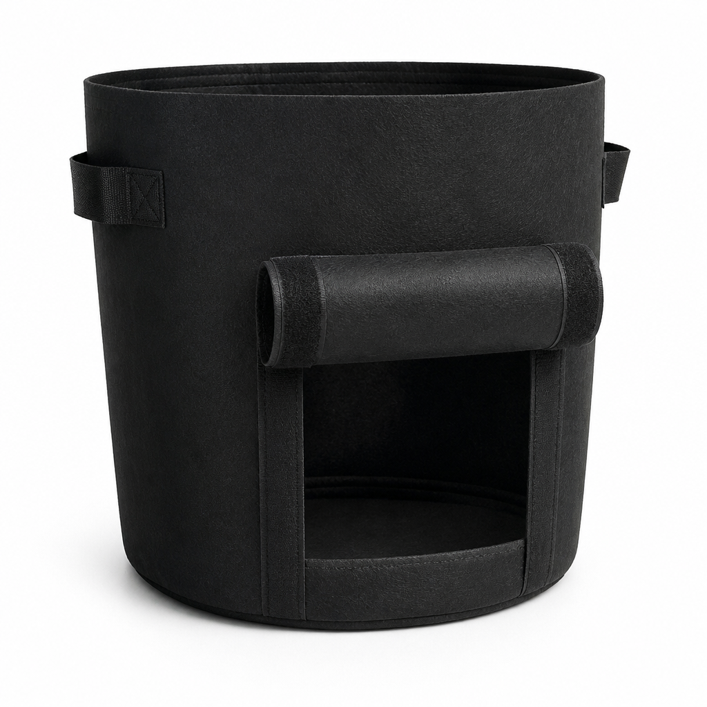 Breathable Fleece Planting Bag (Harvest Flap & Reinforced Handles)