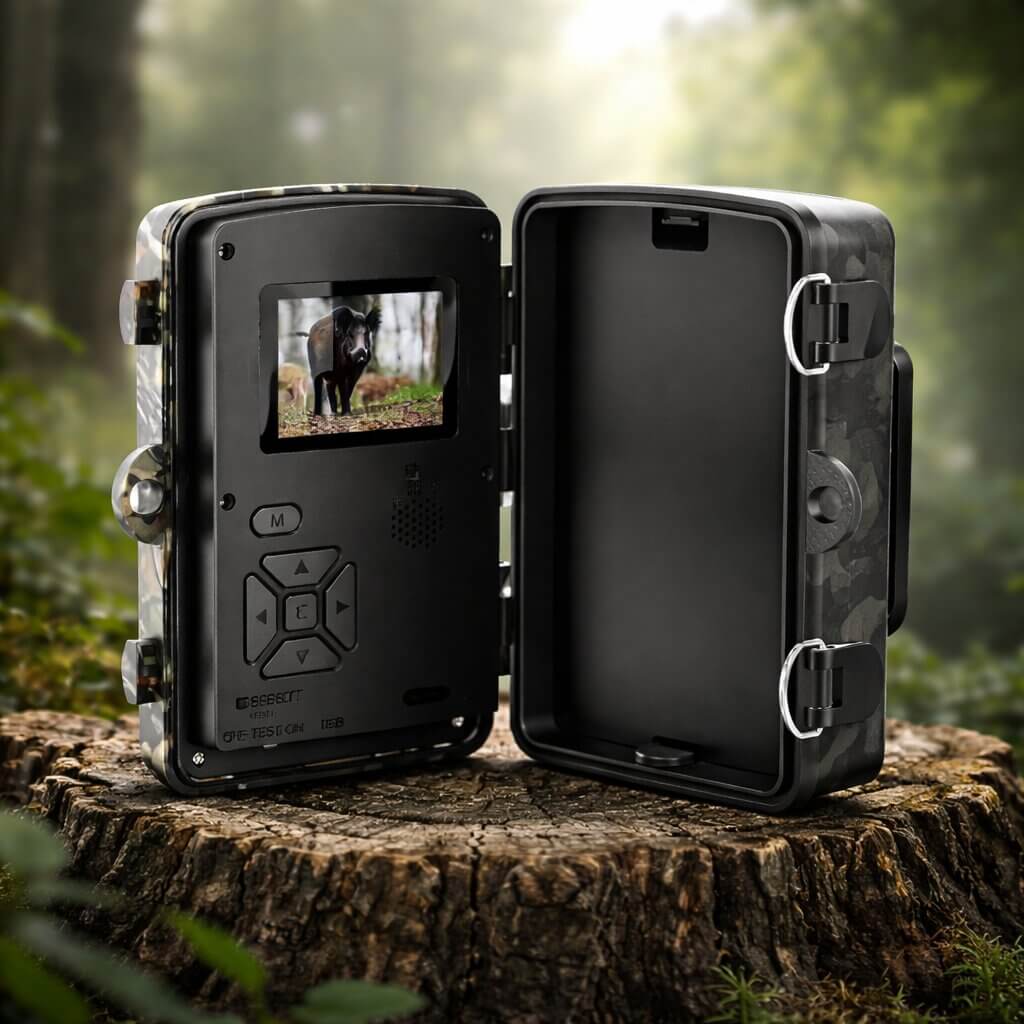 Wildlife Monitoring Camera with Night Vision | Motion Detector | Weatherproof | Forest Guardian