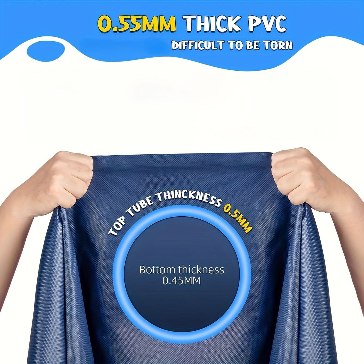 Large Inflatable Splash Mat for Water Play & Dog Cooling in the Backyard