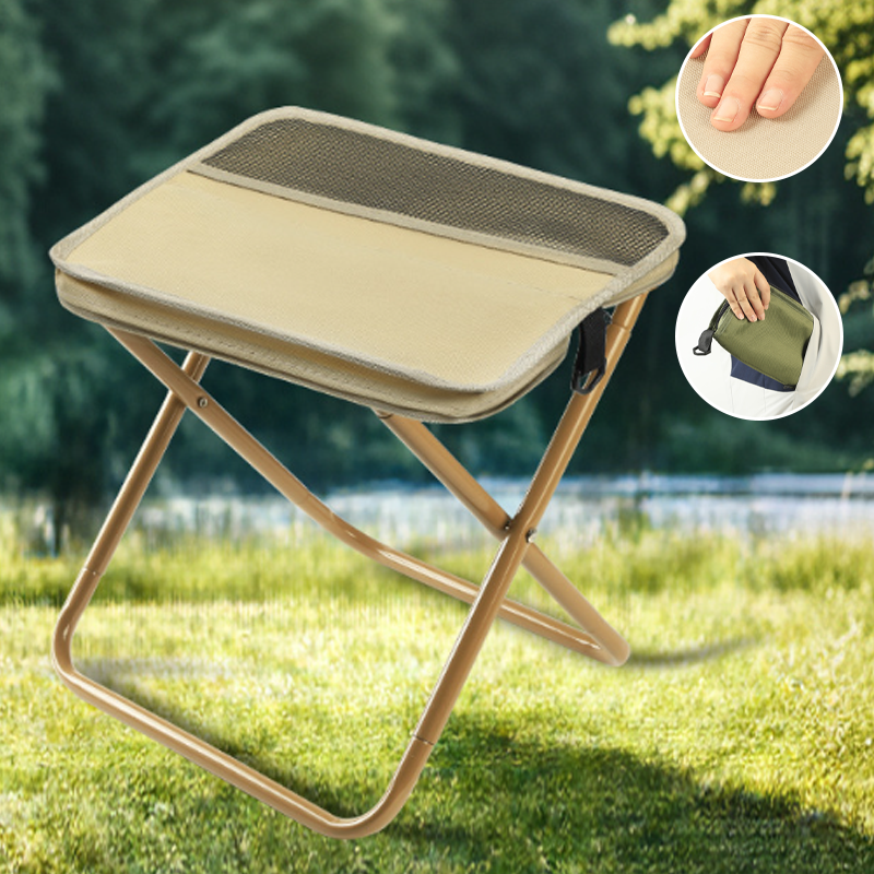 Portable Chair and Foldable Stool Backpack for Fishing and Camping