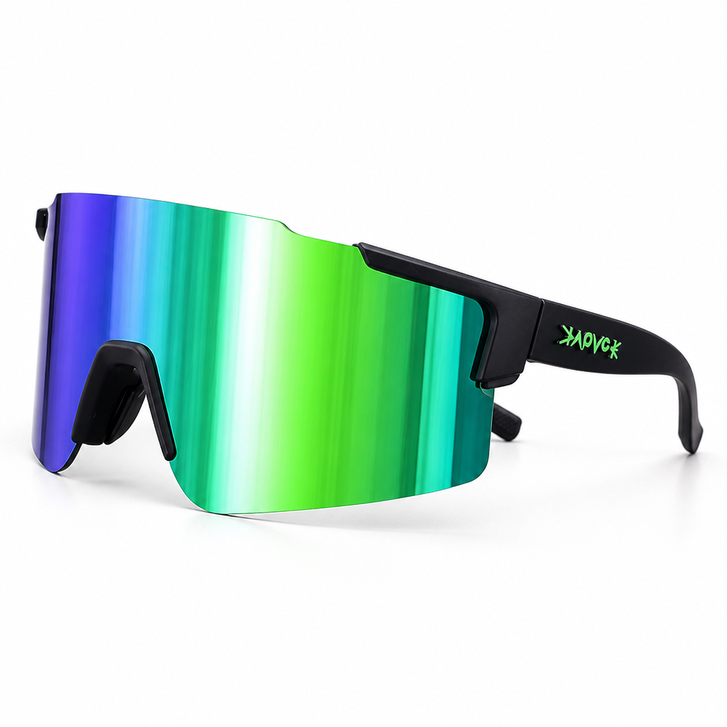 UV-Protective Aerodynamic Cycling Sunglasses (Adjustable Fit)
