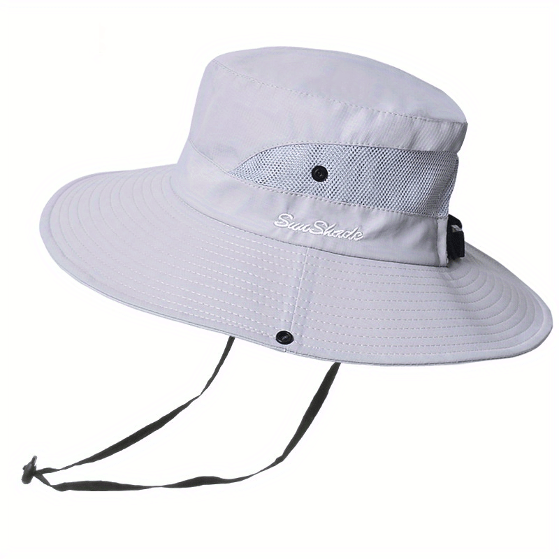 Breathable Sun Hat with UV Shielding and Ventilated Design