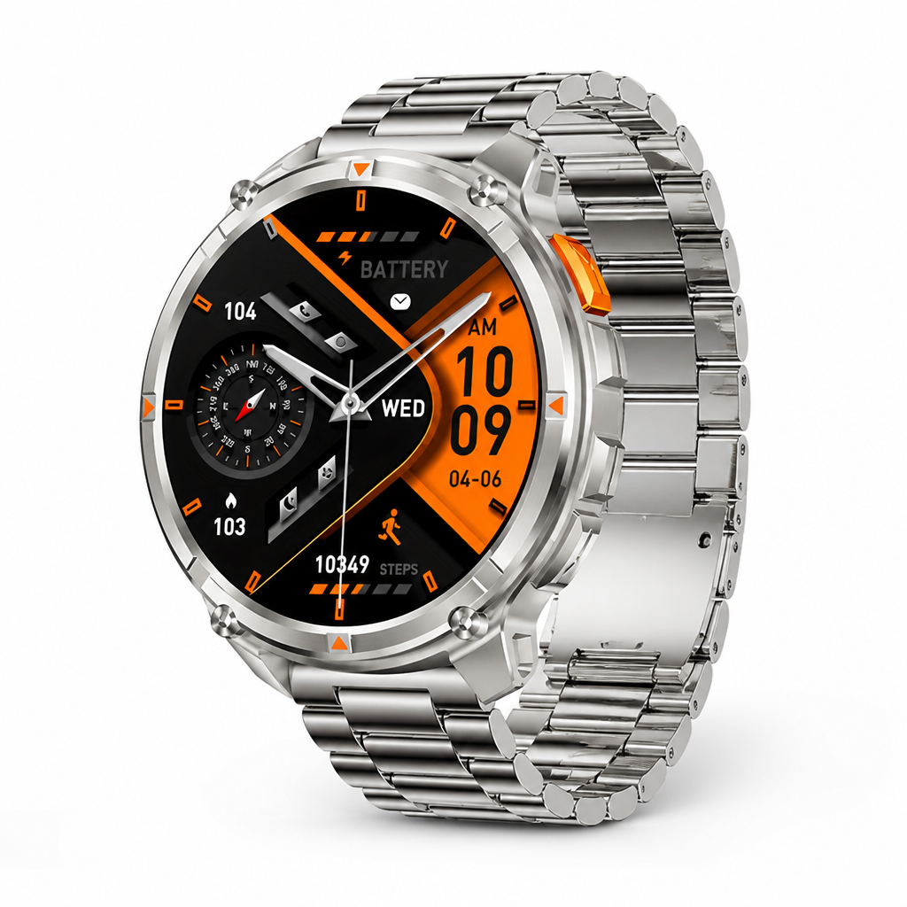 1.7-Inch HD Display Men's Smartwatch (90-Day Standby)