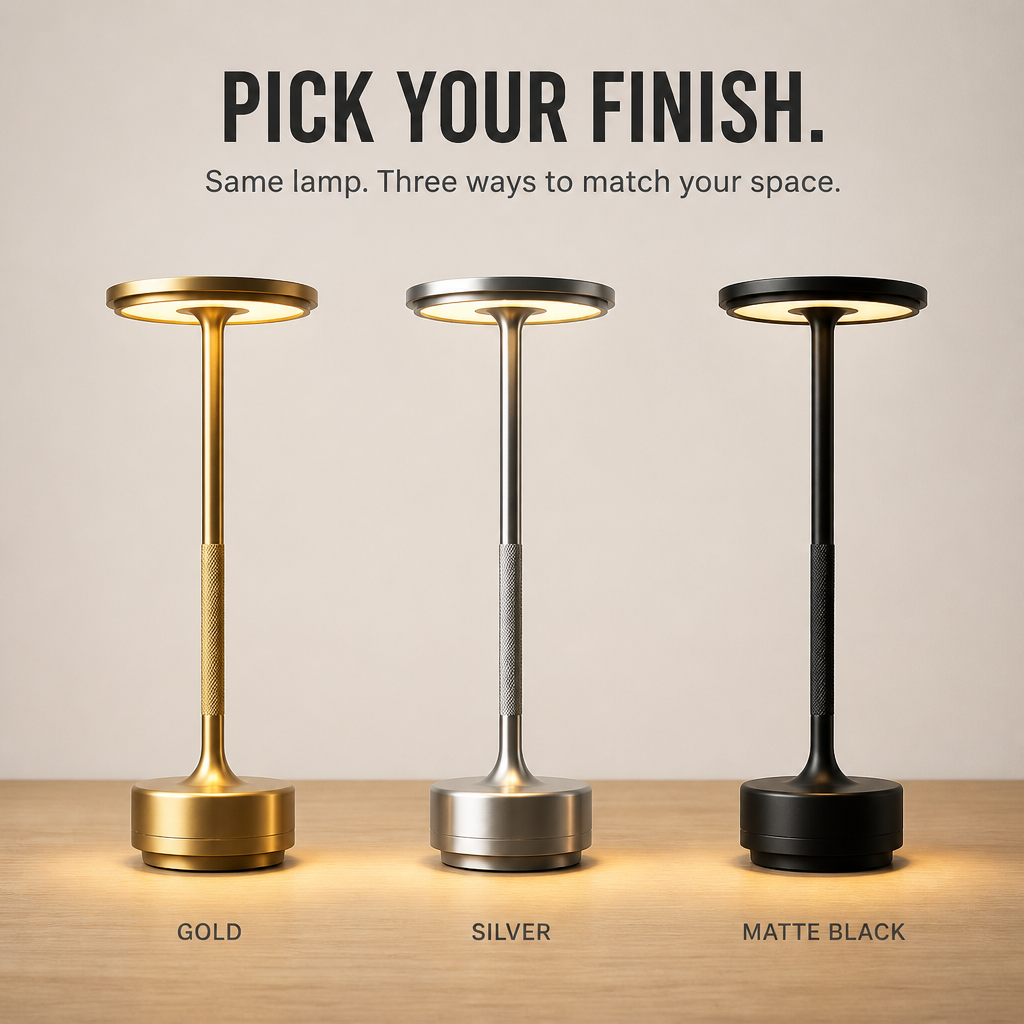 HaloLume™ — Leave the Chaos Behind with 18 Hours of Ideal, On-the-Go Glow