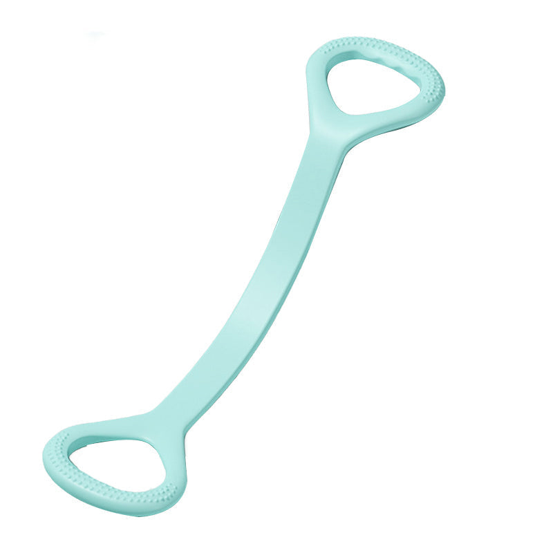 Non-Slip Handle Silicone Stretching Band for Yoga and Exercise