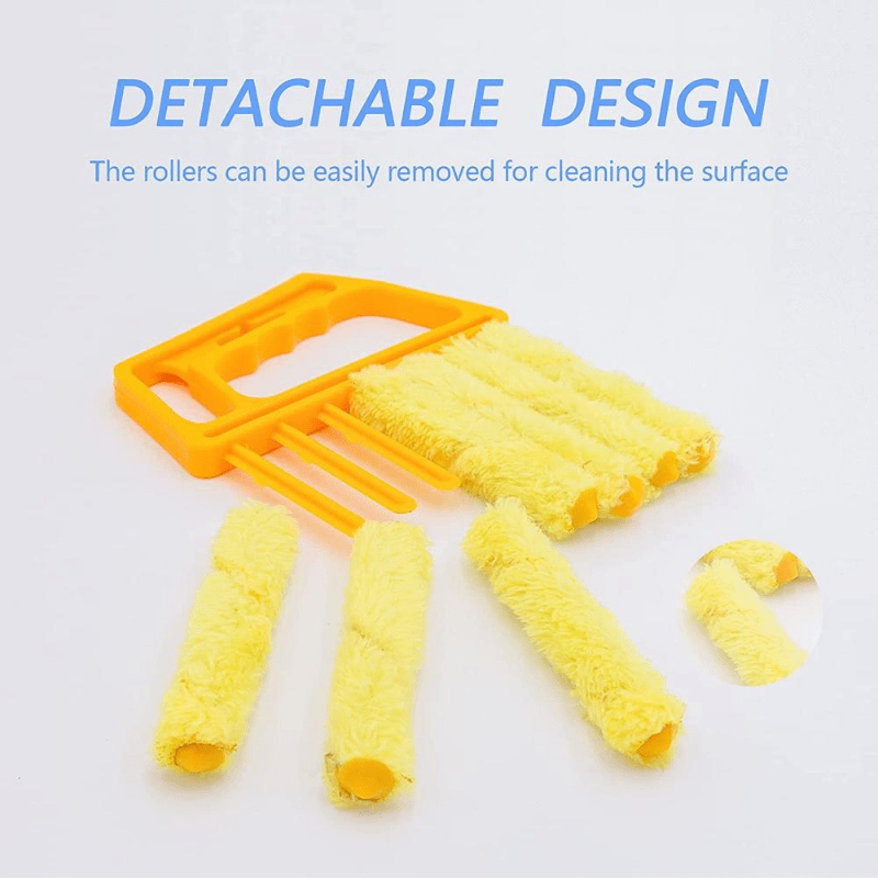 Washable Microfiber Brush for Cleaning Windows and Blinds