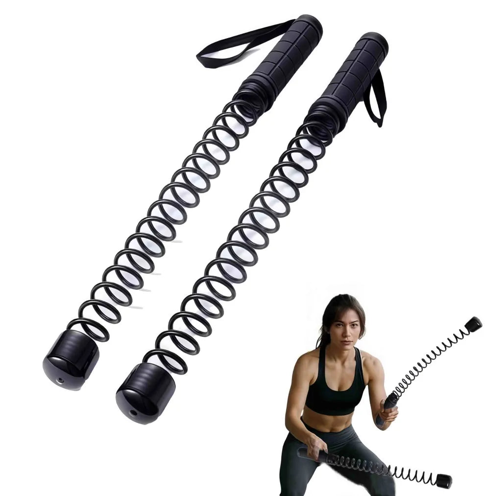 Home Fitness Equipment – Weighted Training Ropes with Springs