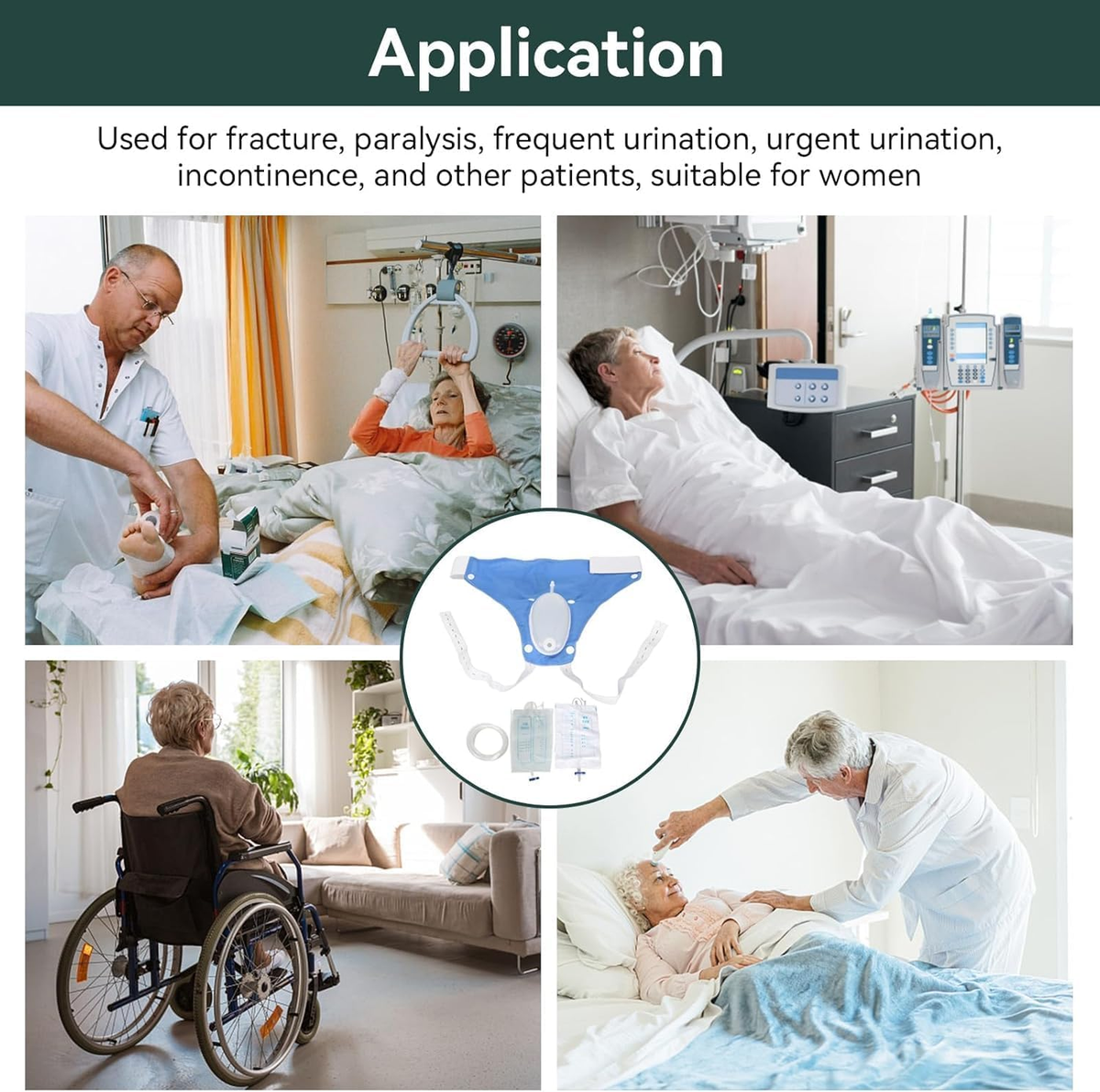Portable Reusable Urinary Collection Bag for Medical Use