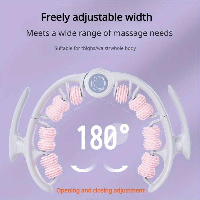 14-Roller Massage Tool for Deep Muscle Relaxation