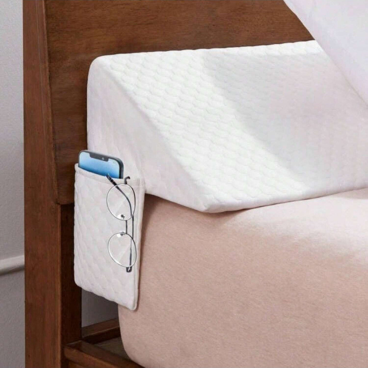 Ergonomic Bed Wedge Pillow for Gap Support – Comfort for Improved Sleep