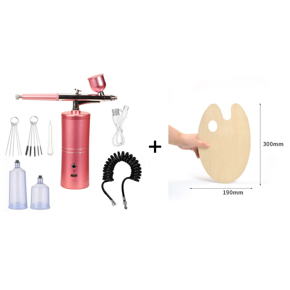 Precision Nozzle Airbrush Gun – Wireless Design