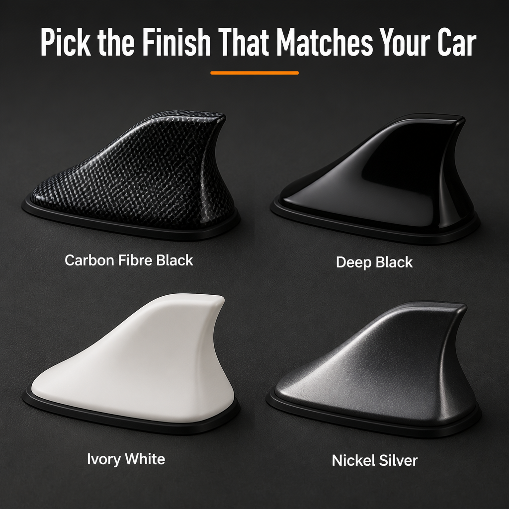 PulseFin™ — Replace Your Ugly Whip Antenna with the Sleek Factory Shark-Fin Style