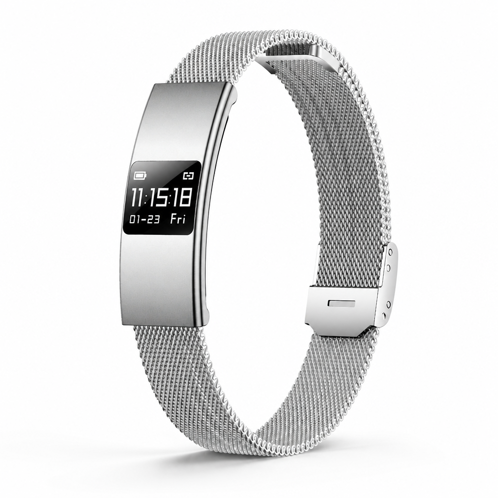 Ultra-Thin IPX8 Health-Tracking Smartwatch