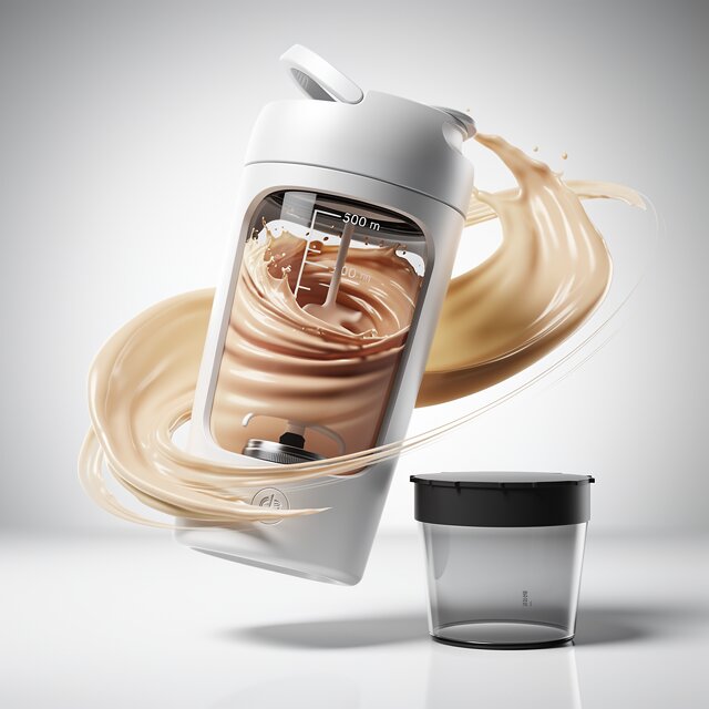Electric Protein Blender | Self-Stirring Shaker Bottle | USB Charged Mixer | BlendGo